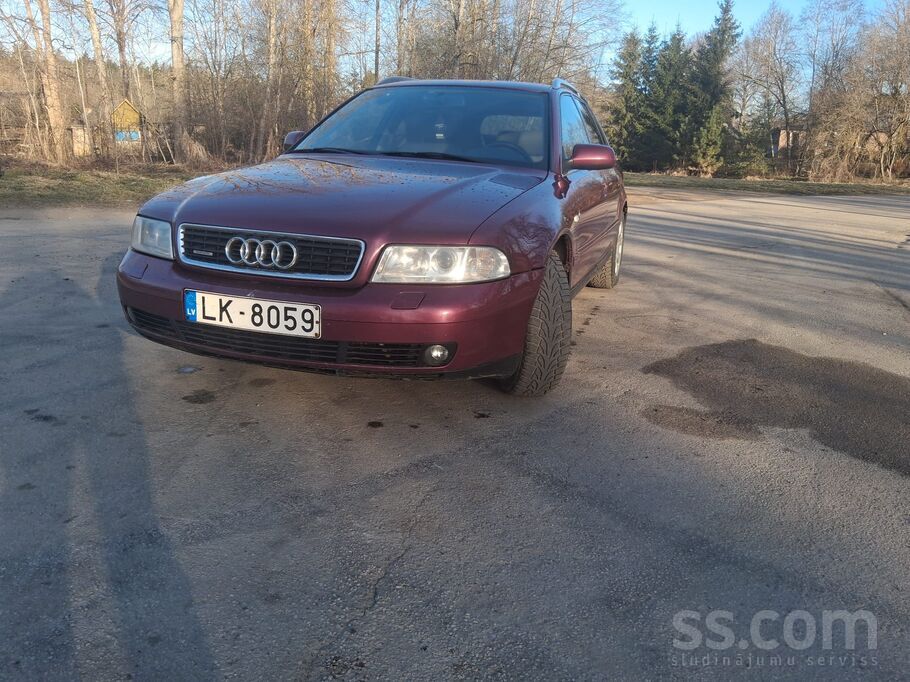 Audi B5 Facelift 1.9Tdi Quattro labā stāvoklī svaiga TA