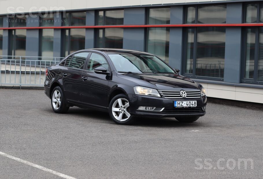 Pieejama garantija. Svaiga tehniskā apskate VW Passat B7, 1.4 benzīns, sedan