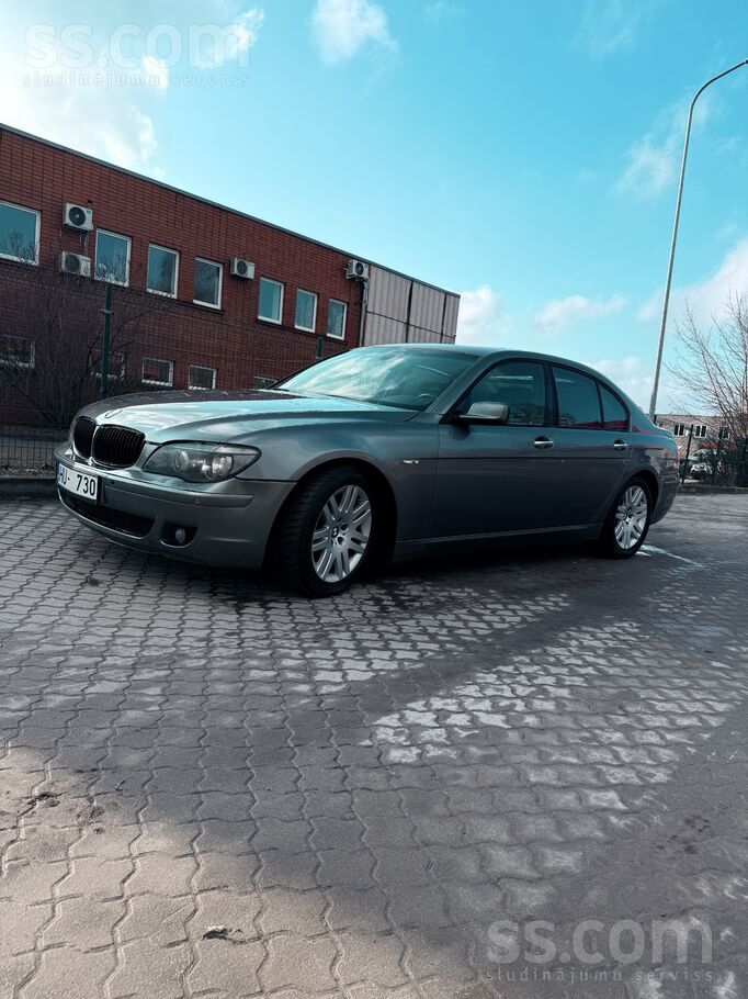 Jauna tehniska skate. 
BMW E65 Facelift. 
Dzinejas, kārba, piekare bez def