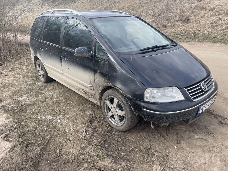 Volkswagen VW Sharan 1.9tdi 85kw, 2008.g. , auto ar defektiem