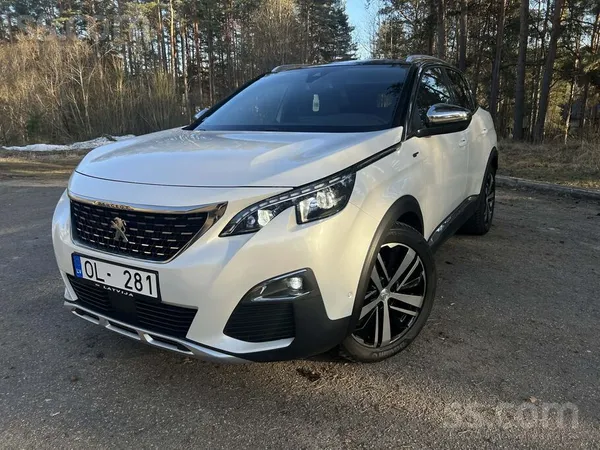 Peugeot Tiek pardots Peugeot 3008 Gt-Line 2019.01 2.0Blueh