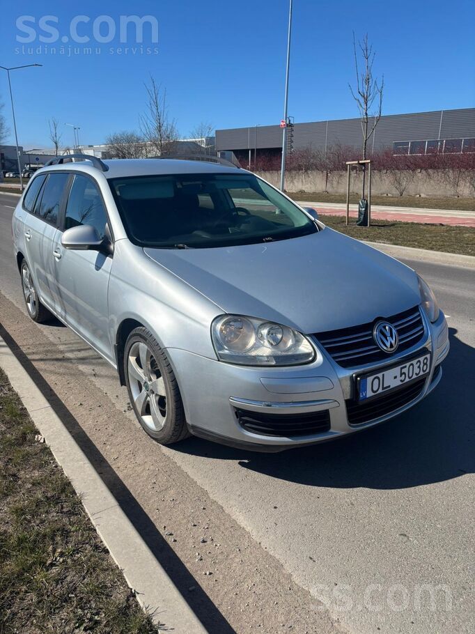 Volkswagen Pārdošanā Golf 5 unversālis. Svaigi izieta tehnisk