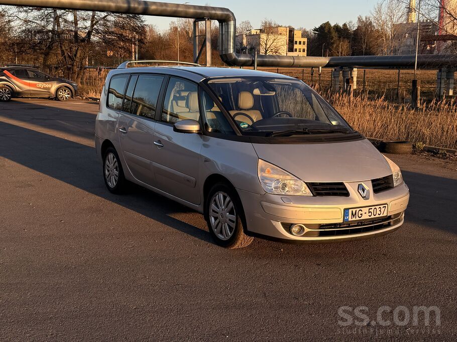 Grand Espace 2.0dci 127kW 7vietas, tikko izieta jaunā TA, Initiale komplektā