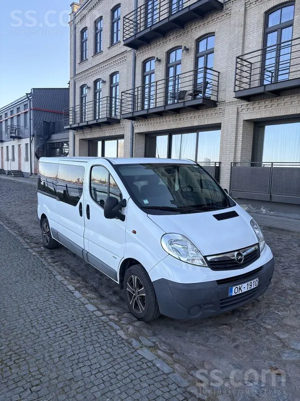 Opel Opel Vivaro 2012, 2.0 dīzelis, 66 kw, tikko no Beļ