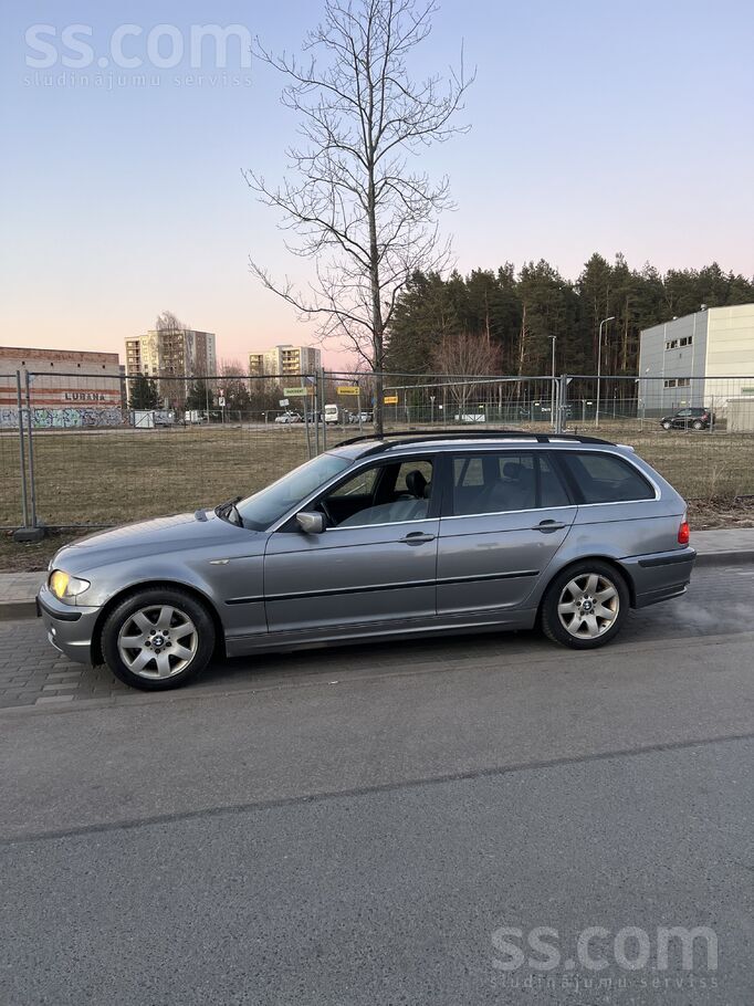 BMW Pardod e46 labā tehniska kārtībā ar diezgan svaigu