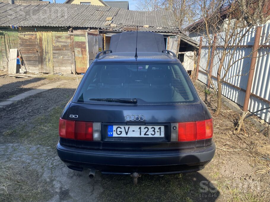 Pārdodu audi 80 avant labā tehniskā un vizuālajā kārtībā, garāžas stāvoklis,
