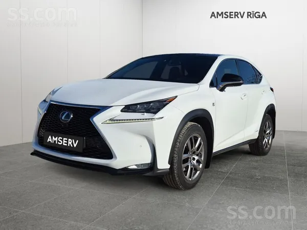 Lexus Nx300H, 2018 gada, komplektācija - F-Sport. 
2.5 hibrīddzinējs, autom
