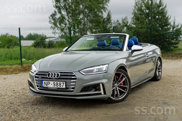 Audi Audi S5 Cabriolet ar 3.0 litru benzīndzinēju un au