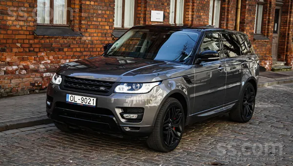 Land-rover Range Rover Sport. 3.0d 215kw/290hp. Jauna TA. 