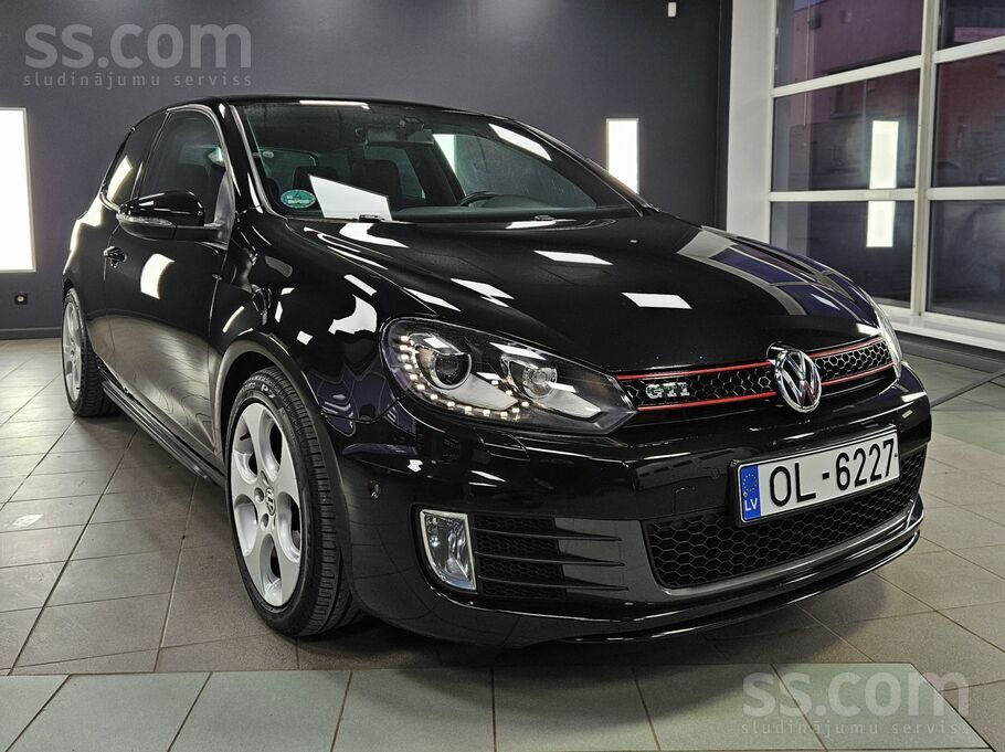 Volkswagen VW Golf Mk6 Gti ar pārbaudāmu nobraukumu, svaigu T