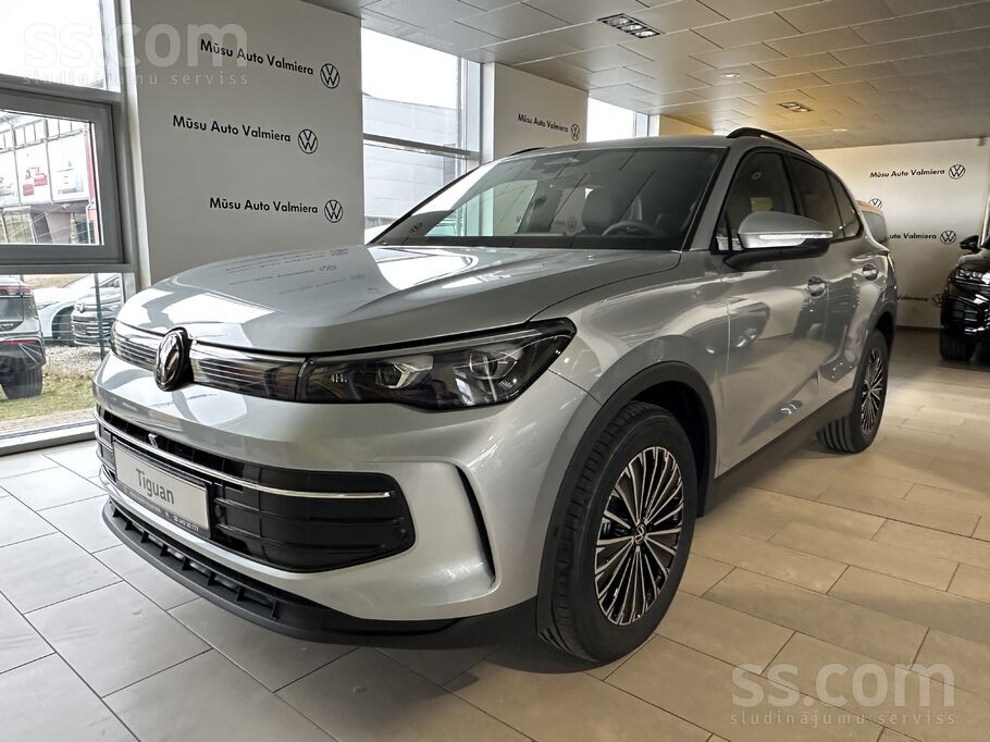 Jauns VW Tiguan Life 1.5Etsi 150zs, 

Priekšpiedziņa
Automātiskā ātrumkār