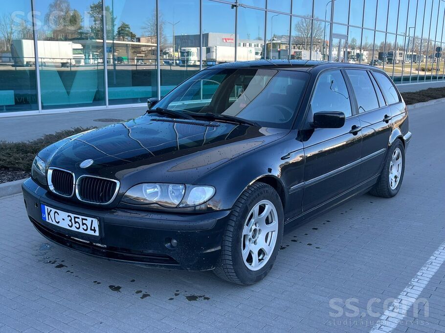 BMW Pārdodu uzticamu un labi koptu BMW 320. Auto labā 
