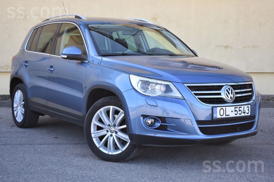 Volkswagen VW Tiguan 4Motion (2011.g) Gaiši zila met. 