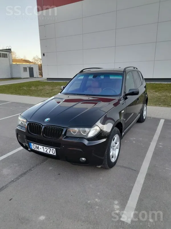 BMW Pardod X3 labā stāvoklī no Vācijas ar svaigu Ta, S
