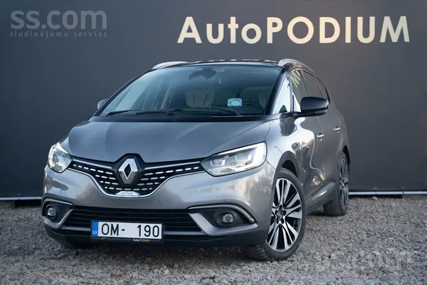 Ievests no Francijas Renault Grand Scenic

Tikko izieta tehniskā apskate u
