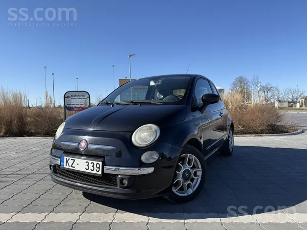 Fiat Pārdodu Fiat 500, 2008. gada, 1.3 dīzelis. Ekonomi