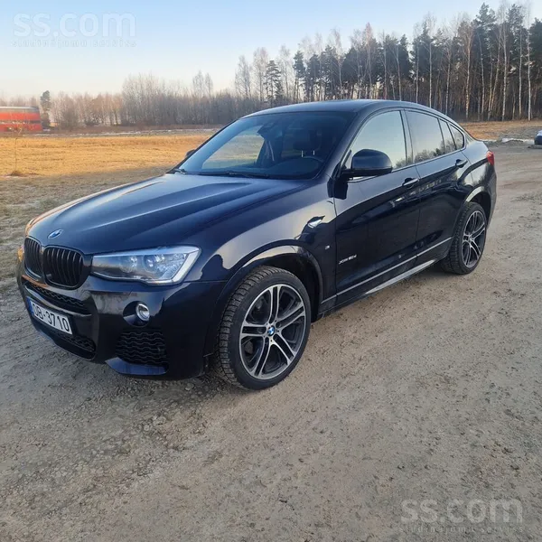 Pārdodu savu BMW X4 labi koptu, vizuāli pievilcīgu auto rupnīcas M Sporta pa
