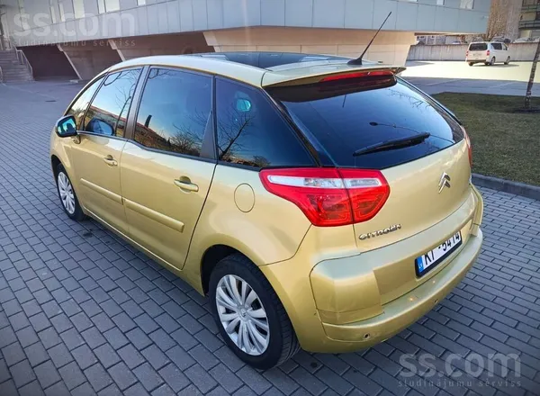 Citroen C4 Picasso 1.6Hdi, Jauna TA 04.2027. Labā stāvoklī