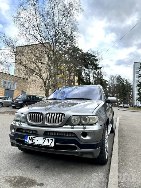 BMW Х5 E53. 3.0.D (2006) sterling-grau metallic