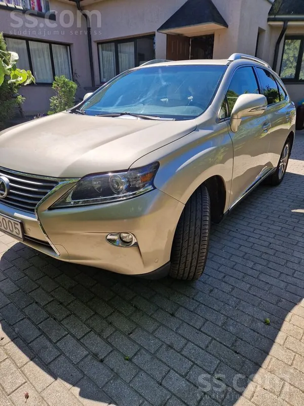 Lexus Pādodu automašīnu Lexus Rx350, benzīns/gāze ar sta