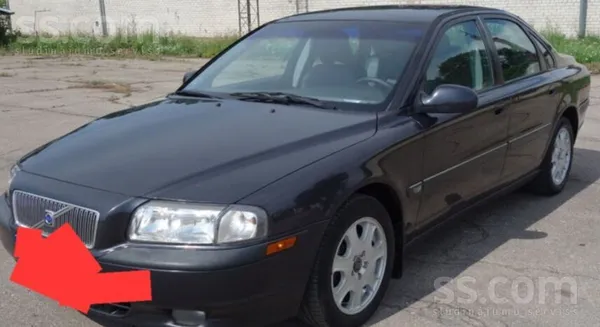 Volvo Pardodu savu auto Volvo S 80 bez tehniskās apskate