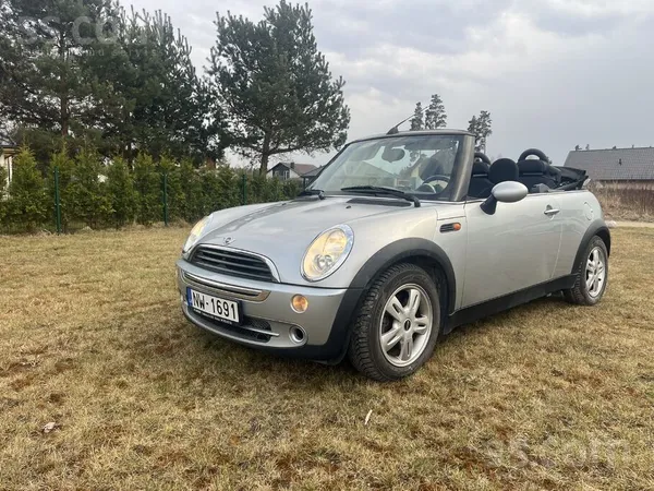 Mini Pardot cooper kabrio, ar jauno tehnisko apskate, j
