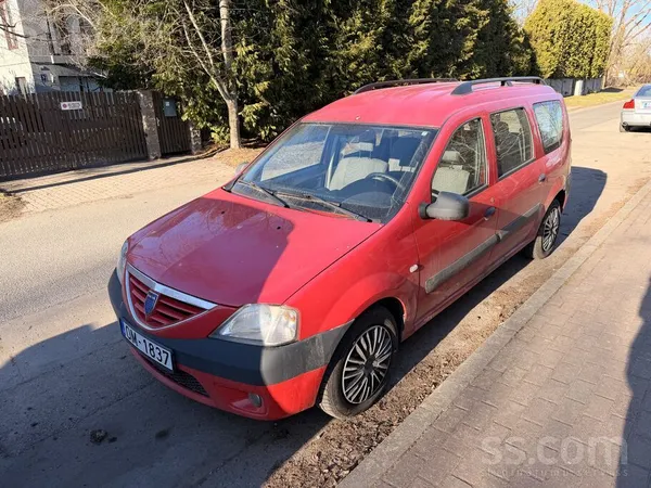 Dacia Pārdodas labs logans 1, 6 benzīns 77kw 5 vietas
