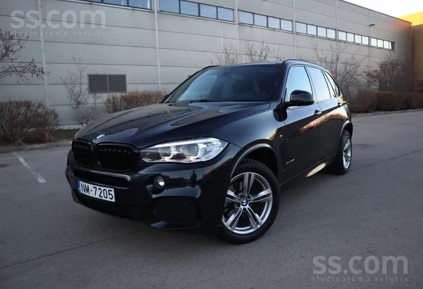 BMW X5 F15, M-Sportpacket, 2.0D, Automāts, 155Kw. Jaun