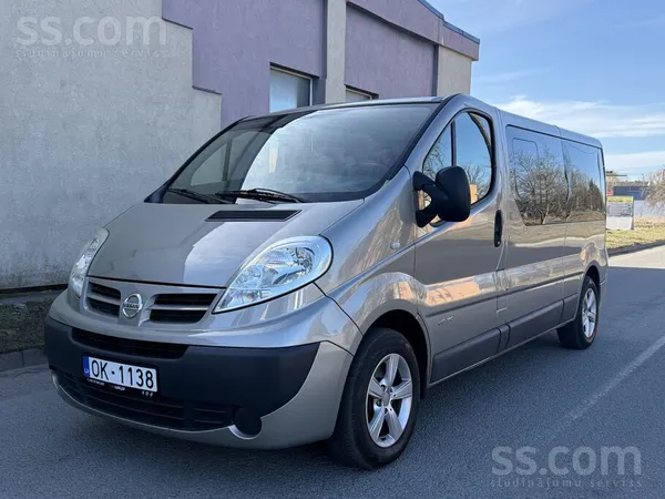Nissan Primastar, 2010. gads, 2.5 dīzelis (107 kW) – tikko no Francijas.