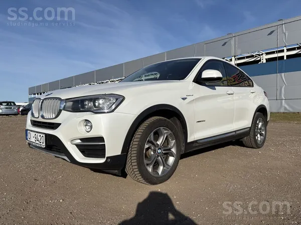 BMW BMW X4 Xdrive30D 3.0 Dīzels 190 kW vai 260 Hp, pir