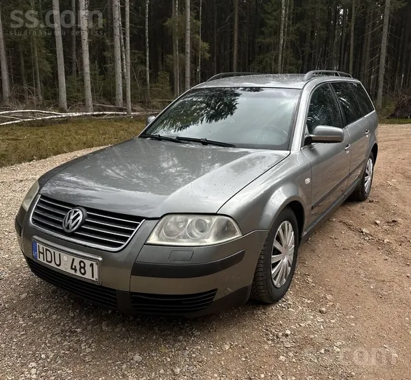 Volkswagen VW Passat B5 ar 1.9Tdi 96kw dzinēju un mehānisko ā