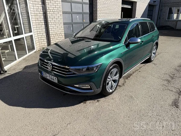 Volkswagen Tirgojas ļoti labi aprīkots VW Passat Alltrack Fac