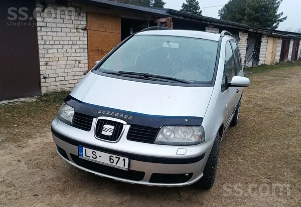 Seat Pārdodu regulāri aprūpētu Seat Alhambra, 2006.gads