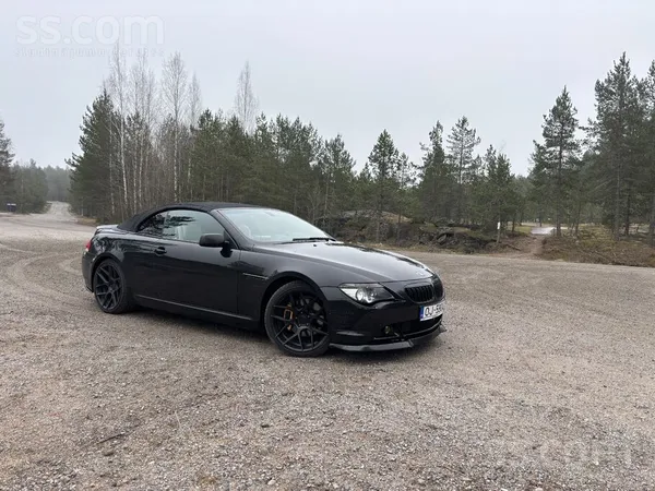 Pārdod BMW 645Ci kabrioletu labā vizuālā un tehniskā stāvoklī. Auto tiek reg