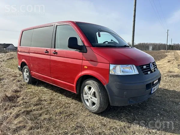 Volkswagen Pārdotu T5 Transporter ar 1.9tdi motoru. Ir sajūga