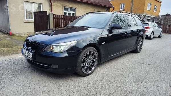 BMW E61 3.0D 173kw. TA līdz 09.2026. Labs aprīkojums, 
