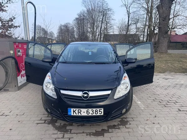 Opel Corsa 1.2 dīzelis 55kw( 75 Zs), 5 durvju. Ar manuālo ātrumkārbu. Auto s