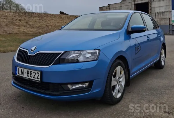 Pārdodu Škoda Rapid 2018 ar ekonomisku un uzticamu 1.0 benzīna dzinēju. Auto