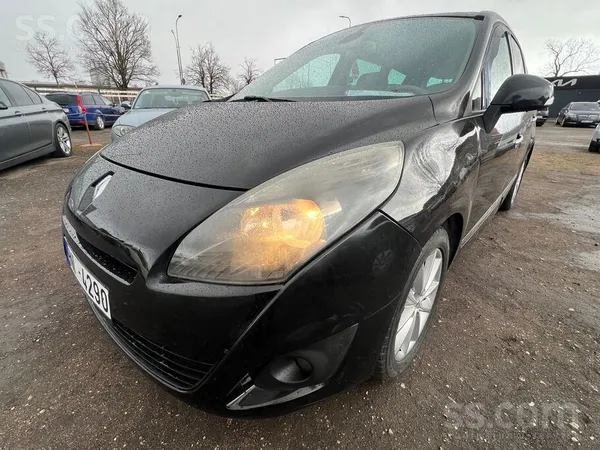 Renault Megane Scenic ar 1, 9dīzeļa dzinēju un jaunu TA, ādas salonu un daud