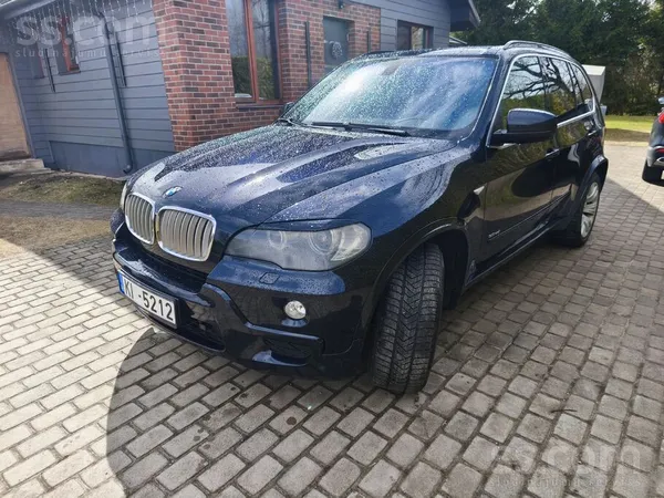 BMW Pārdod X5, 3.0 sd, M57, 210 kw, M paka, tumši zila