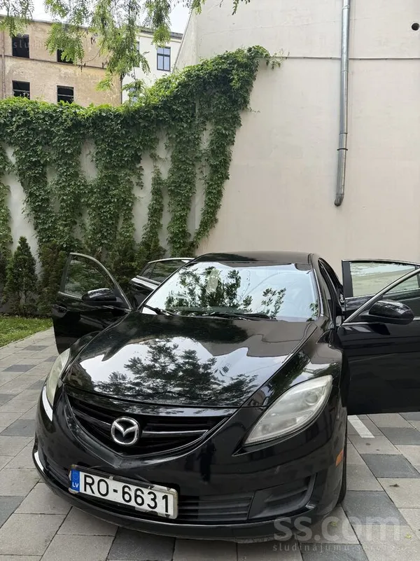 Mazda Car is registered in Latvia, but technical inspect
