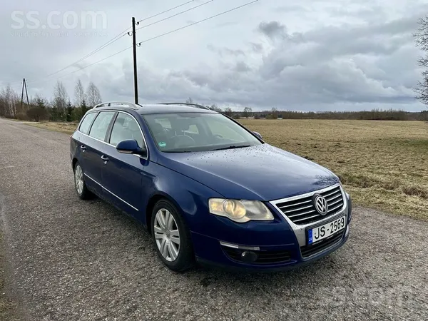 Volkswagen Tehniski labs pasats brauc un bremzē ļoti labi, ti