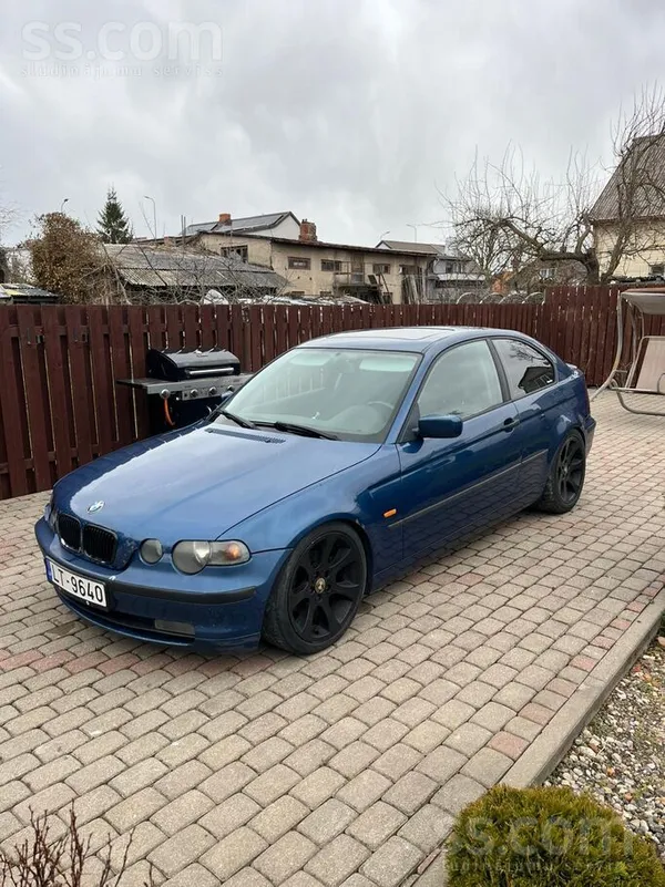 BMW Pārdodu BMW E46 Compact ar 2.0 dīzeļa dzinēju (110