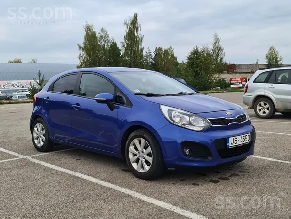 Kia Rio 1.4 80kw benzīns/gāze. Dinamisks, ekonomisks ikdienas auto. Skaistā,
