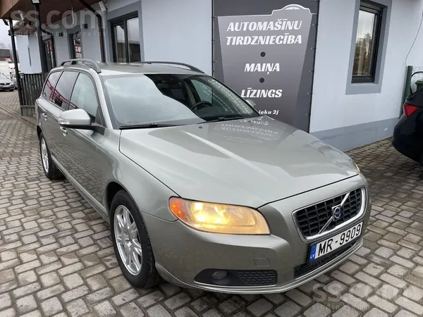 Volvo 2009 Volvo V70 2.4 Dīzeļdegviela 120kw/163zs Manuā