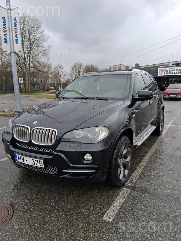 BMW Tiek tirgots 2008. gada X5 3.0 sd 210kw. Tikko izi