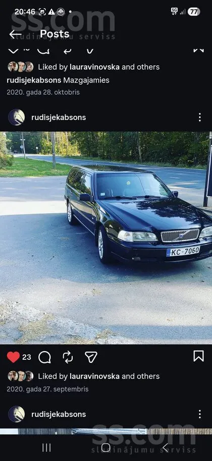 Volvo Pārdodu zviedru tanku ir rūsa bet sapuvis nav stūr