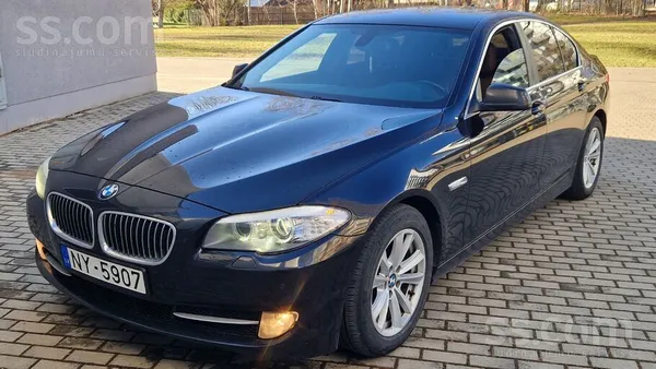BMW F10, 520d, 135kw. Labā tehniskā stāvoklī. 