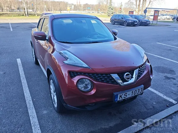 Nissan Nissan Juke 1, 6 benzīns – ļoti labā stāvoklī, bez