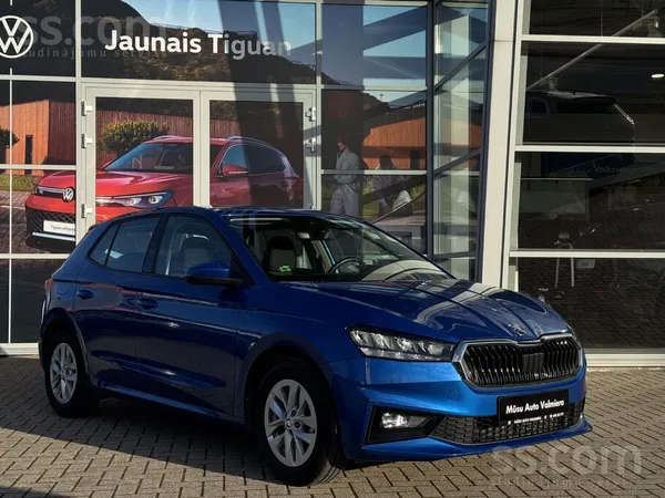 Škoda Fabia, 1.0l (Benzīns), 59 kW, ar mehānisko pārnesumkārbu. 

Rūpnīcas